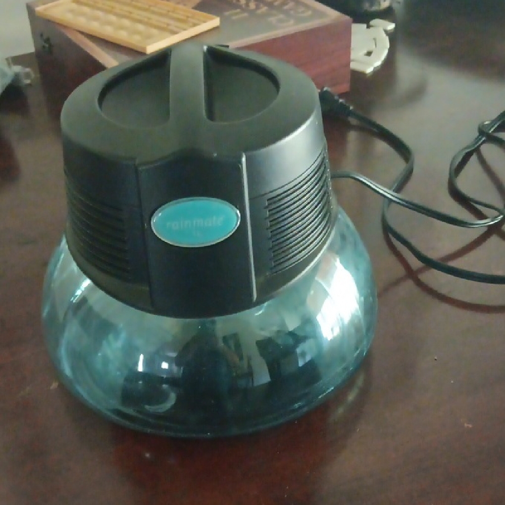 Rainmate Air Purifier Black and Blue By Rainbow